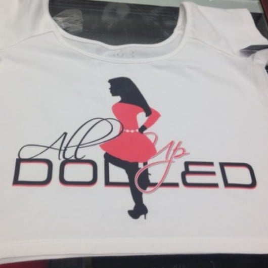 Image of All Dolled Up promo tee