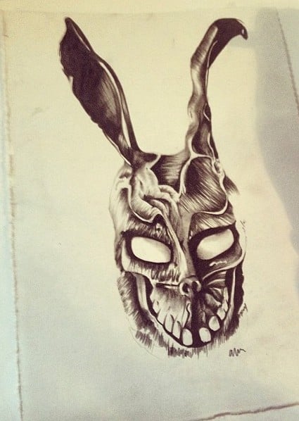 Image of Donnie Darko's Frank the Bunny.
