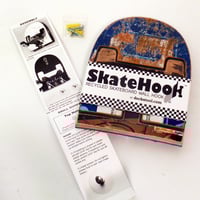 Image 2 of SkateHook - Recycled Skateboard Wall Hook - Single - Free USA Shipping.