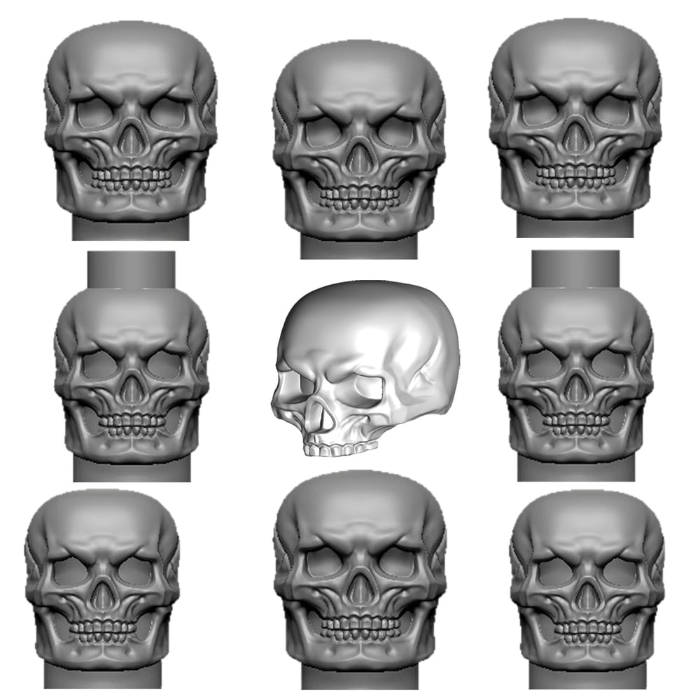 Image of SET of SKULLS! Now Available