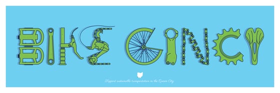Image of Bike Cincy poster