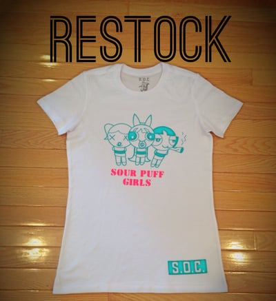 Image of women-SOUR PUFF GIRL TEE