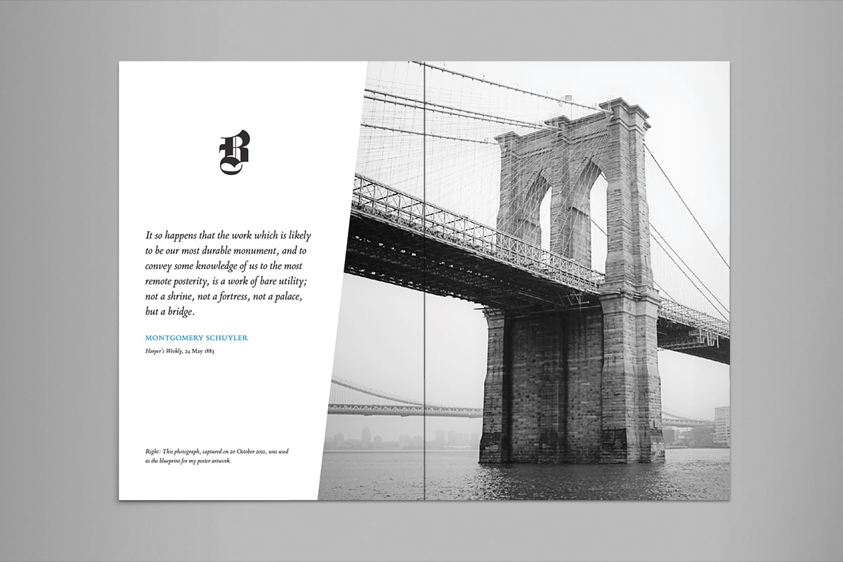 Image of Brooklyn Bridge Booklet