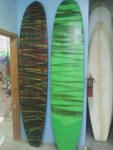 Image of Classic retro Longboard epoxy