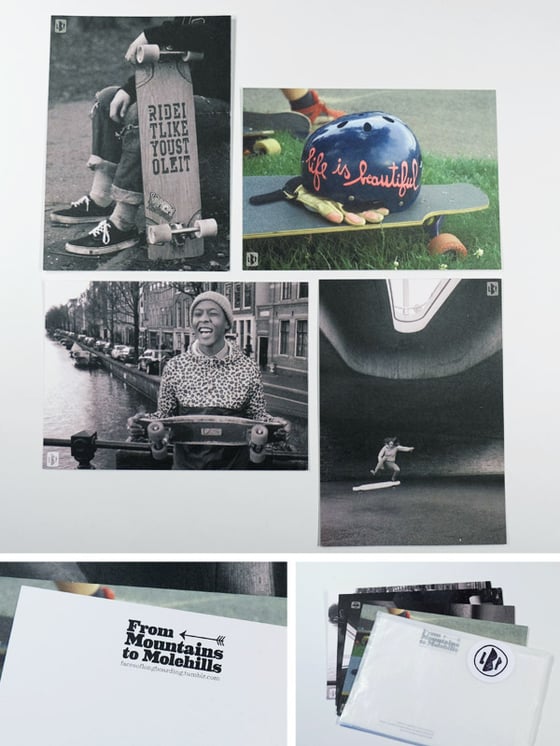 Image of Set of 4 postcards