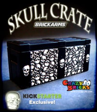 EXCLUSIVE SKULLS Crate by BrickArms SOLD OUT