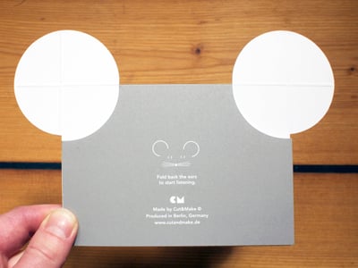 Image of 2 x The Grey Mouse Cards