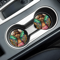 Image 2 of Fairy Car Coasters - 2 pack