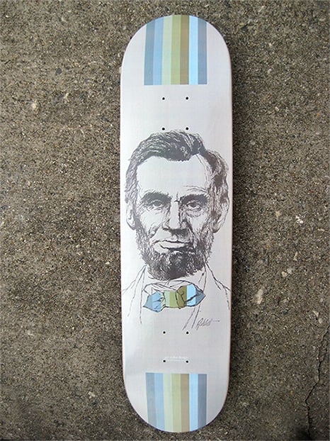 "Four Score & Seven Years Ago" Limited Edition Skate Deck