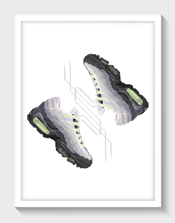 Image of Air Max 95 - Framed Limited Edition