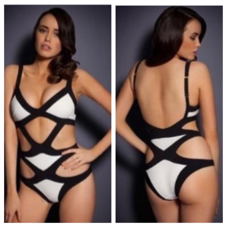 Image of Bandage Cut Out Monokini