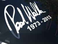 Paul Walker signature