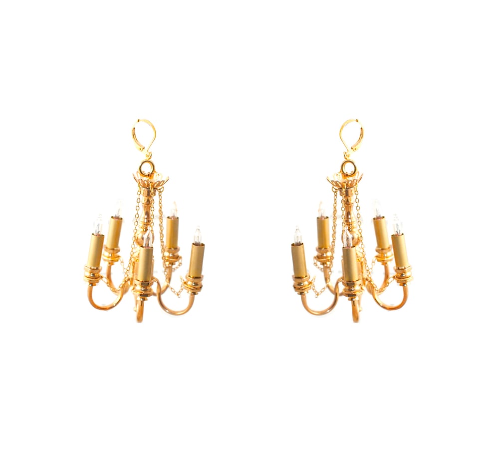 Image of Rare Chandelier earrings