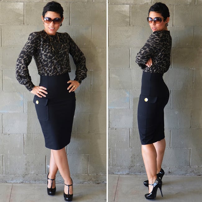 How to style a high waisted pencil clearance skirt