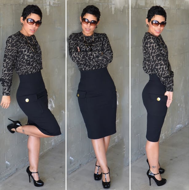 High Waisted Full Skirt Stitching Long Pencil Skirt Pattern High