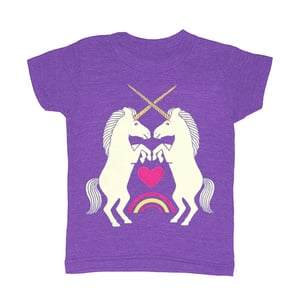 Image of KIDS - Unicorns Purple 