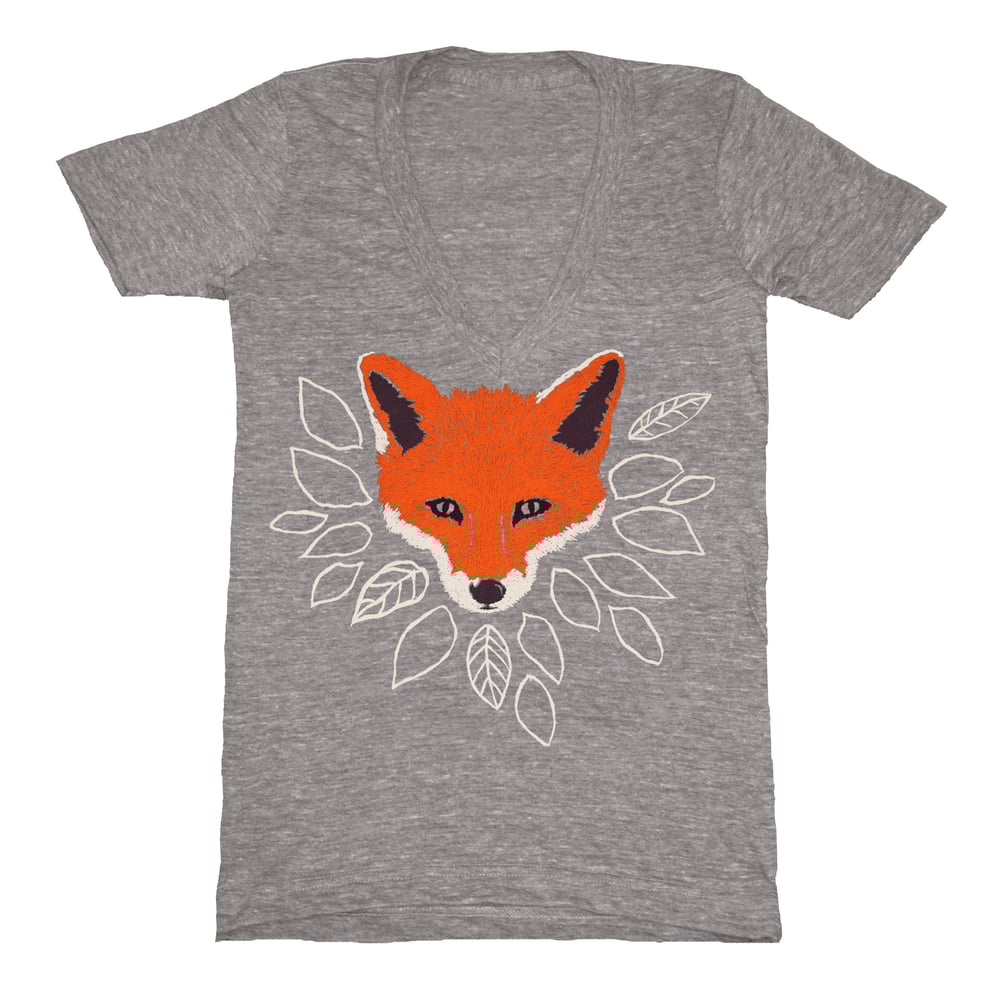 gray fox t shirt