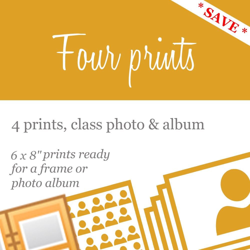 Image of Print large package (4 x 6x8" prints)