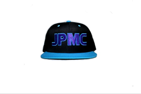 Image of JPMC® Black & Grape Snapback Retail price $40.00  