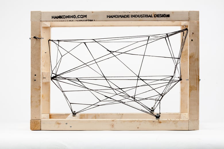 Image of Carbon Copy Spaceframe by Han Koning awesome contemporary spatial object