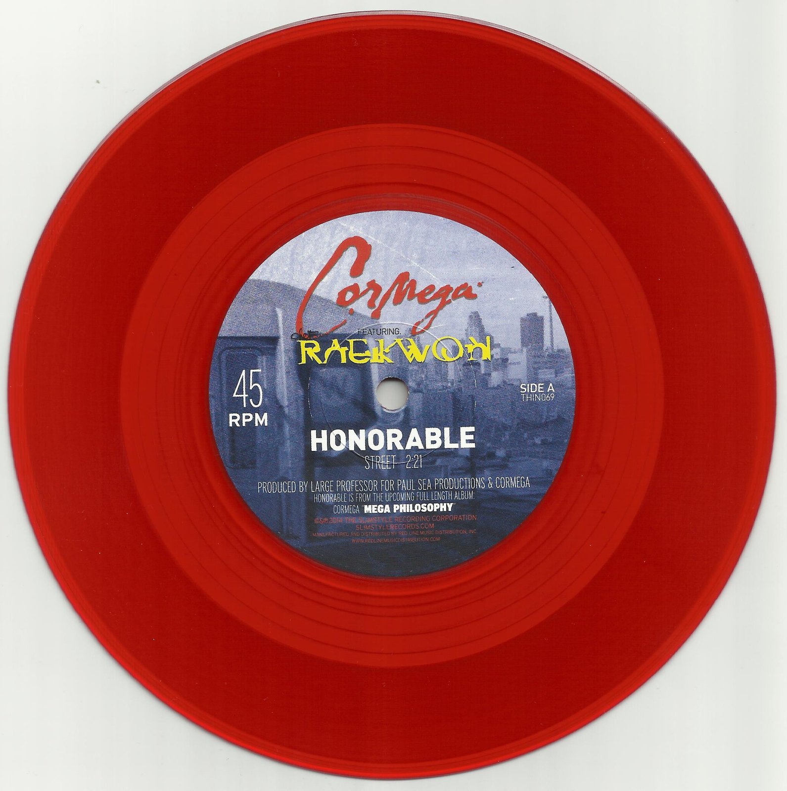 Cormega Philosophy 限定版カラーヴィニール 500枚 洋楽