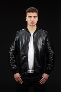 Image of Lamb Skin Vice Bomber
