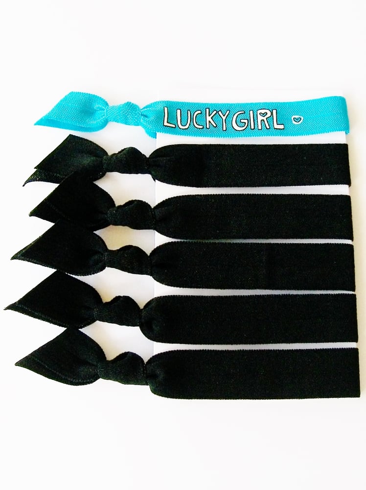 Hair Tie Sets Lucky Girl Hair Ties