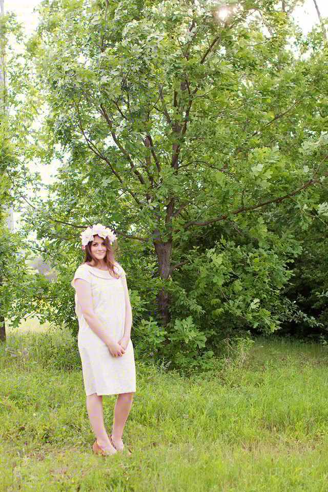 Image of the MAIA blouse + dress pattern