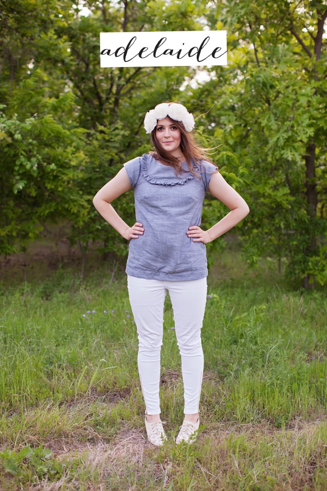 Image of the ADELAIDE women's top