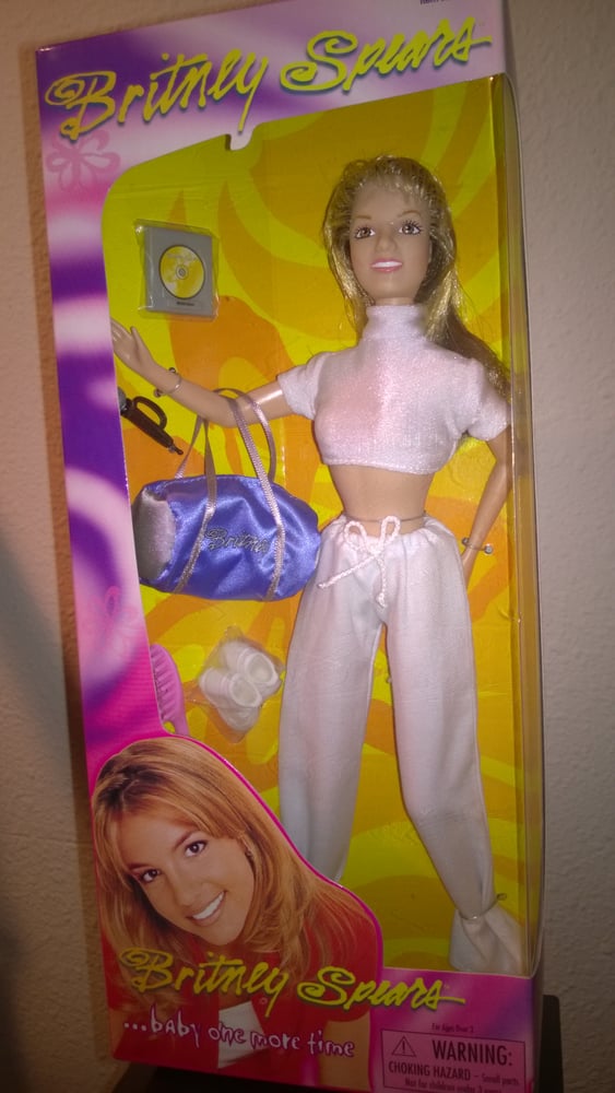 Image of Britney Spears Barbie Doll ...Baby One More Time "Sometimes" 1999