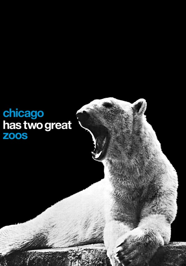 Image of chicago has two great zoos (smaller size)