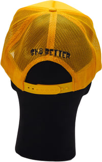 Image 4 of Mind Control Trucker Hat (Yellow)