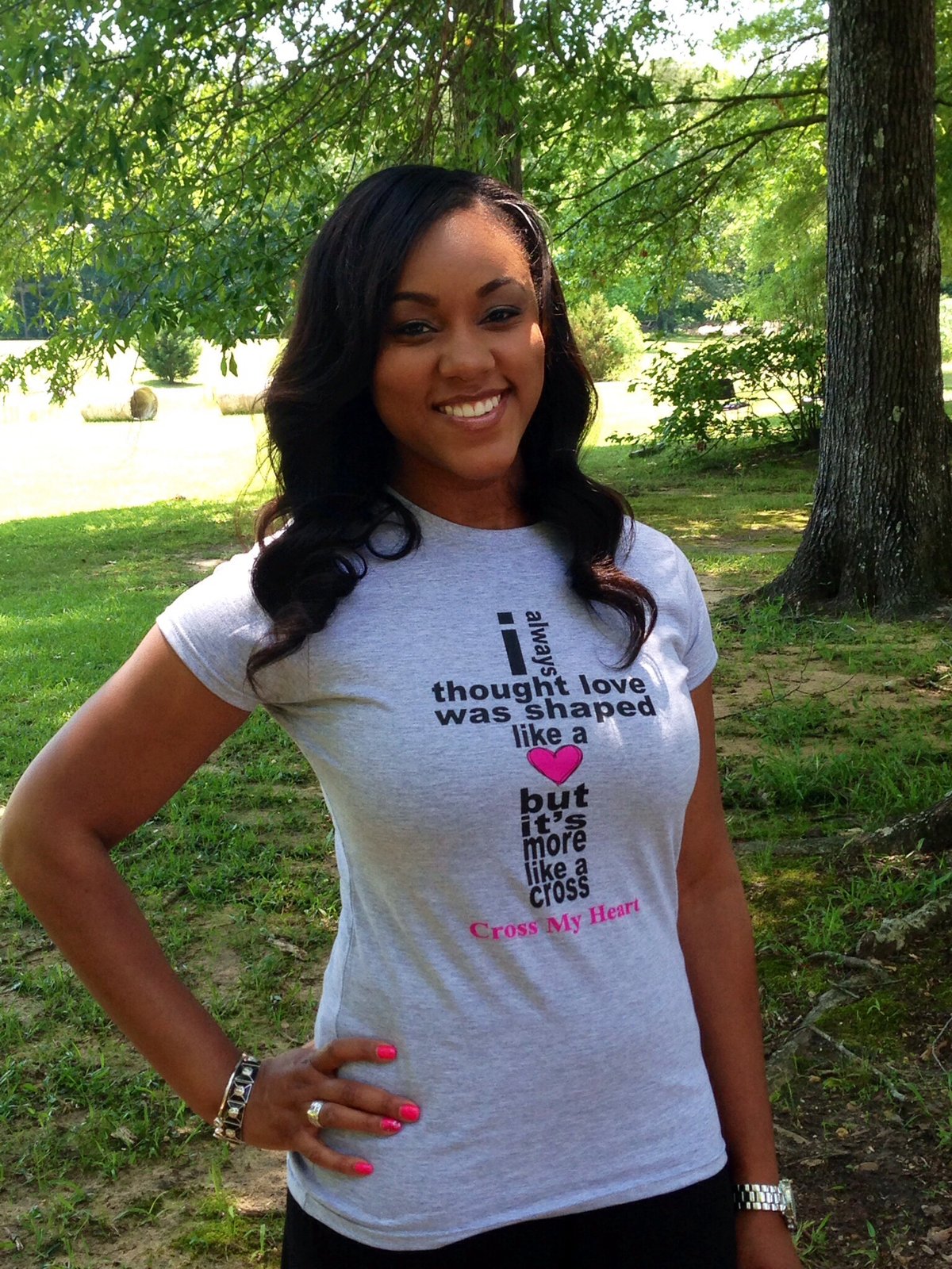 Cross My Heart Tee Cross My Heart Tee
