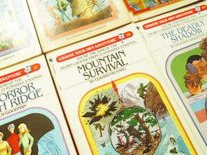Choose Your Own Adventure Books from the 80's