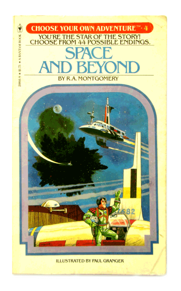 Choose Your Own Adventure Books from the 80's
