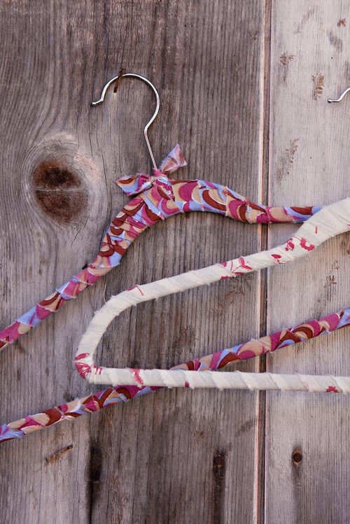 KC Wrapped Hangers Kerry Cassill Luxury Indian printed Bedding and