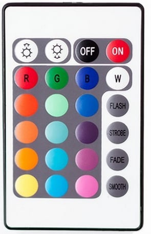 color changing light remote