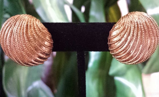 Image of Vintage Napier Gold Earrings