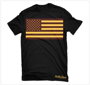 Image of HellaTease Flag Tee - Blk