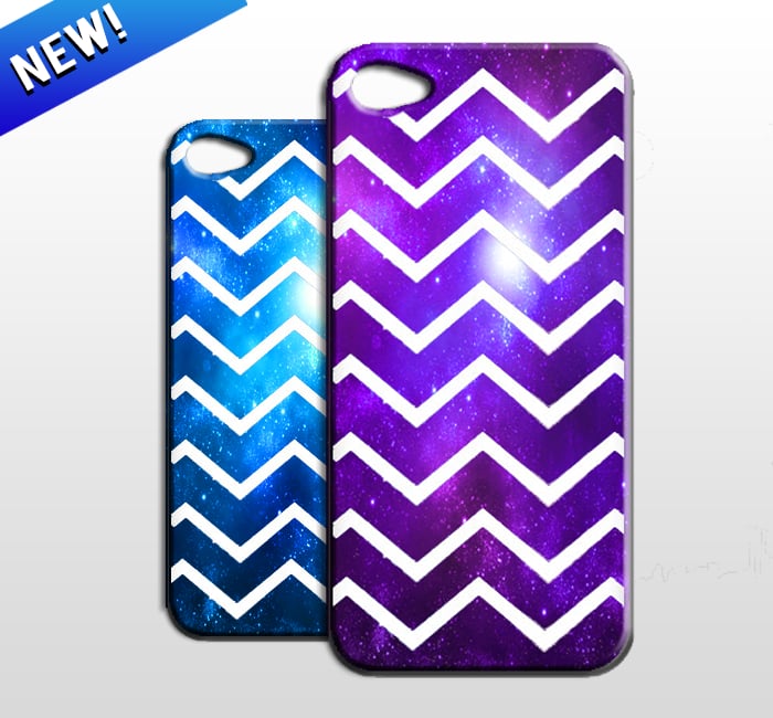 Image of Cases Iphone 5/5s Blue/Purple Galaxy 