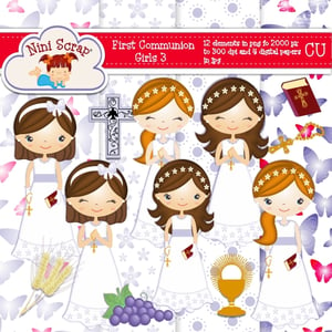 Image of First communion Girls 3