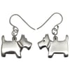 Scottie dog earrings
