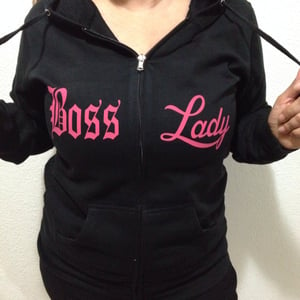 Image of Ladies - Boss Lady Zip up hoody