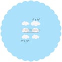 Fluffy Clouds Set of 6 