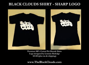 Image of Black Clouds Shirt - Sharp Logo
