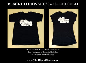 Image of Black Clouds Shirt - Cloud Logo