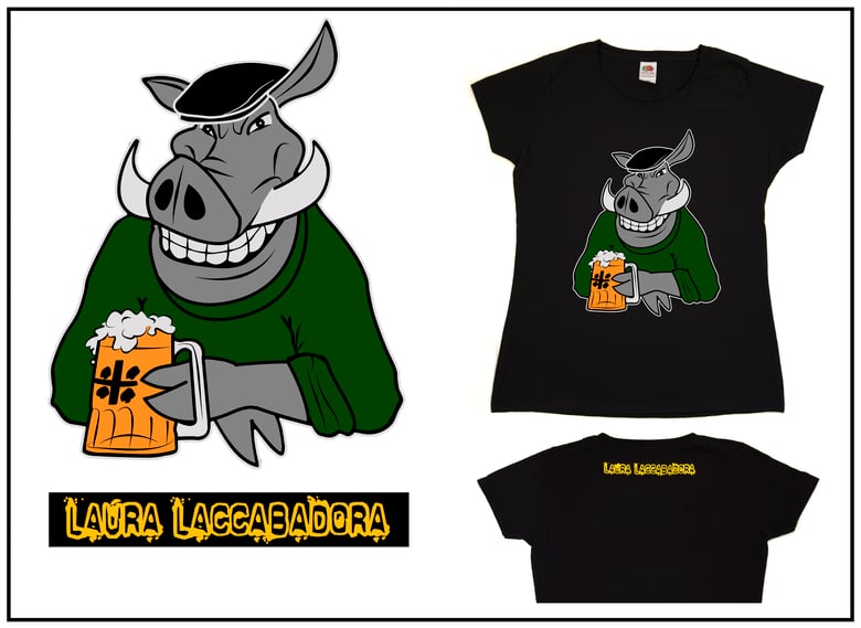 Image of t-shirt donna CINGHIALE 