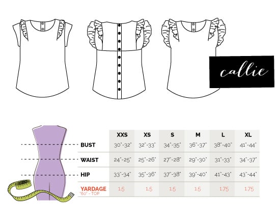 Image of the CALLIE top