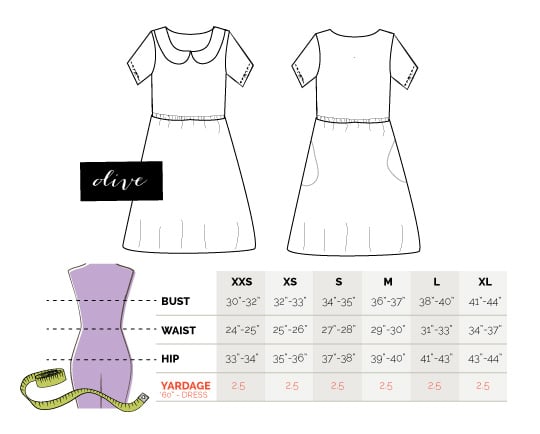 Image of the OLIVE dress