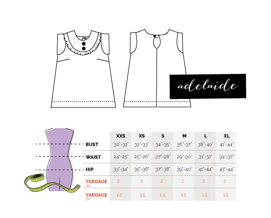 Image of the ADELAIDE women's top